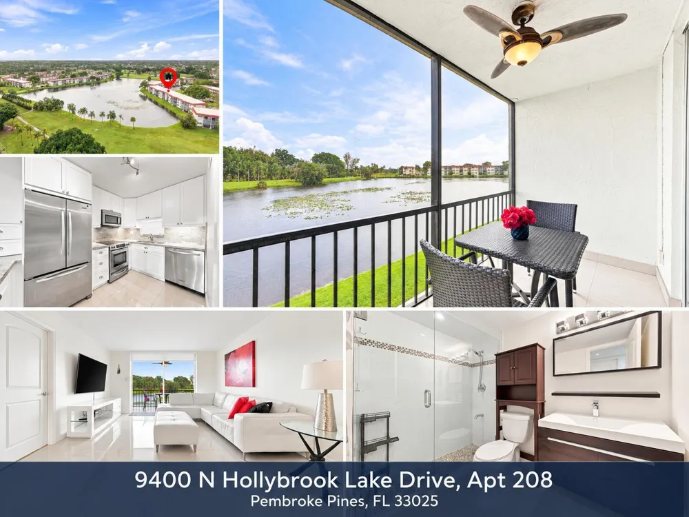 9400 HOLLYBROOK LAKE DRIVE #208 Pembroke Pines, FL 33025