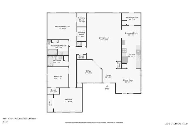 14911 TAMARON PASS San Antonio, TX 78253