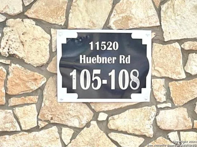 11520 HUEBNER ROAD #107 San Antonio, TX 78230