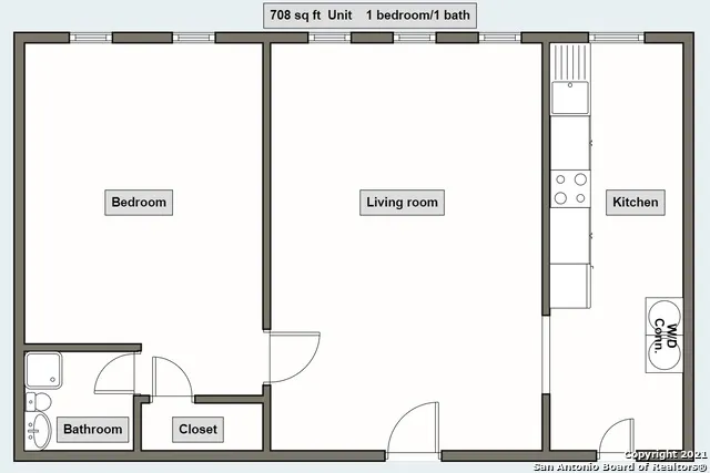 601 ALAMO ST Unit 203 San Antonio, TX 78215