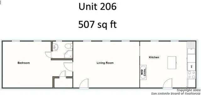 601 ALAMO ST Unit 206 San Antonio, TX 78215