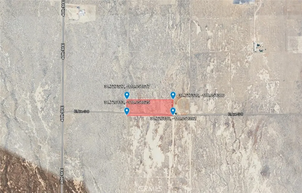 Vac Vic Avenue G8/43 Street E Lancaster, CA 93535