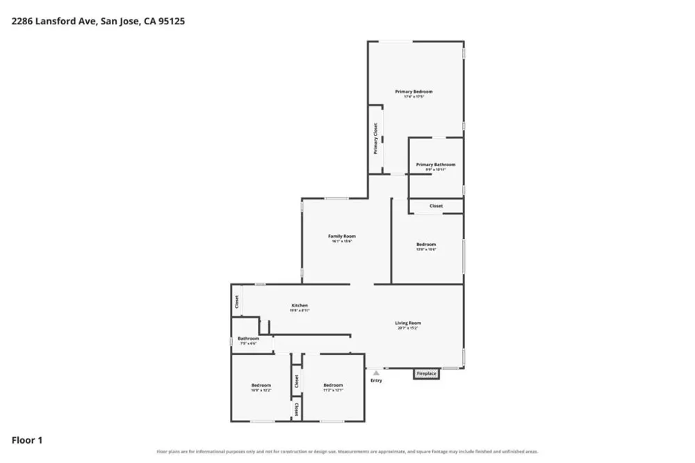 2286 Lansford Avenue San Jose, CA 95125
