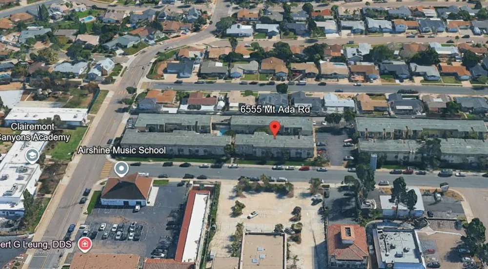 6555 Mount Ada Rd. ##117 San Diego, CA 92111