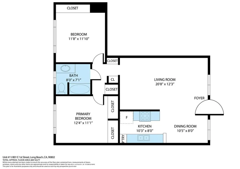 801 E 1st Street #111 Long Beach, CA 90802