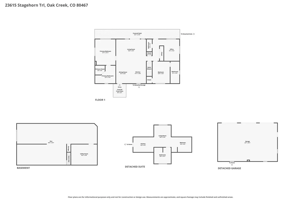 23615 Stagehorn Trail Oak Creek, CO 80467