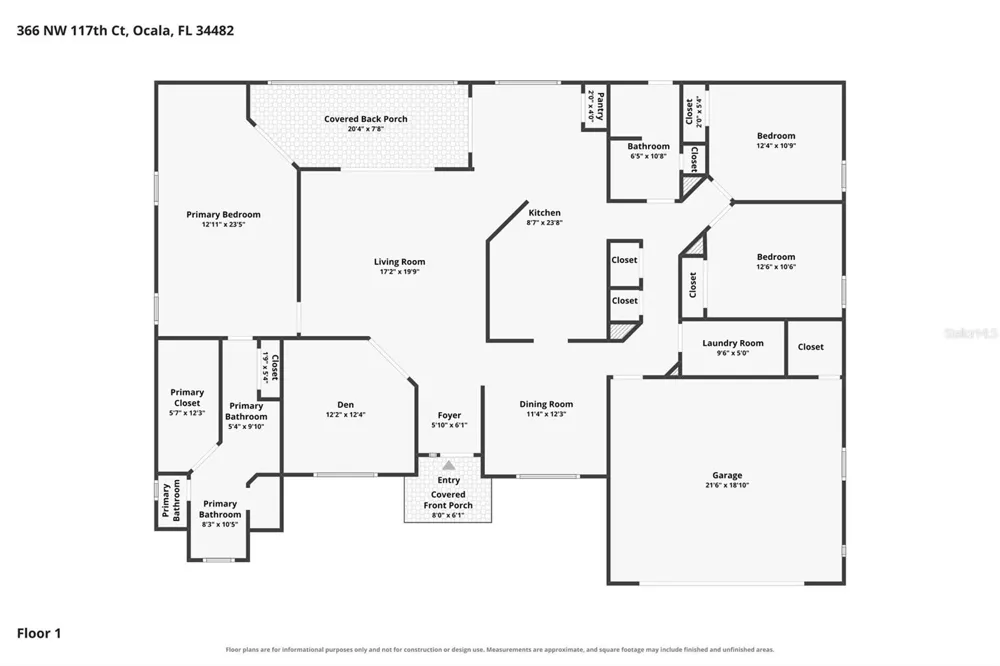 366 NW 117TH COURT ocala, FL 34482