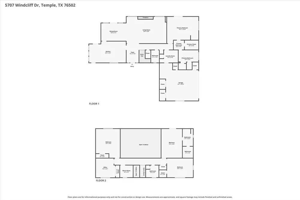 5707 Windcliff Drive Temple, TX 76502