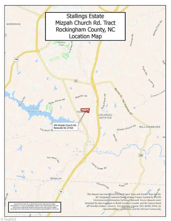 0000 Mizpah Church Road Reidsville, NC 27320