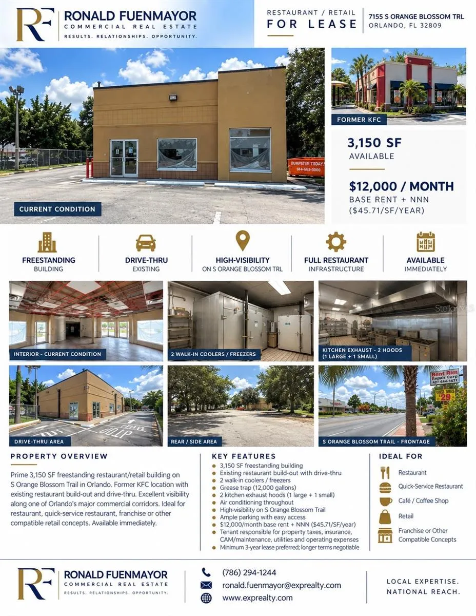 7155 S ORANGE BLOSSOM TRAIL Orlando, FL 32809
