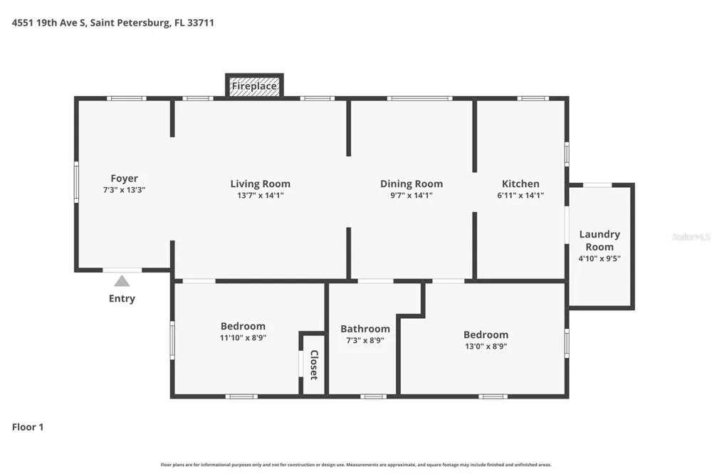 4551 19TH AVENUE S St Petersburg, FL 33711