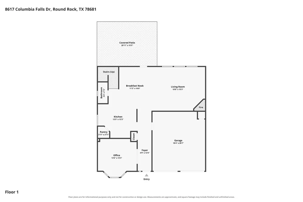 8617 Columbia Falls Drive Round Rock, TX 78681