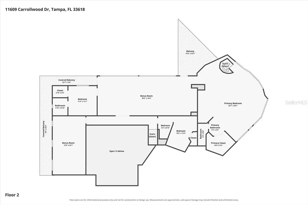 11609 CARROLLWOOD DRIVE Tampa, FL 33618