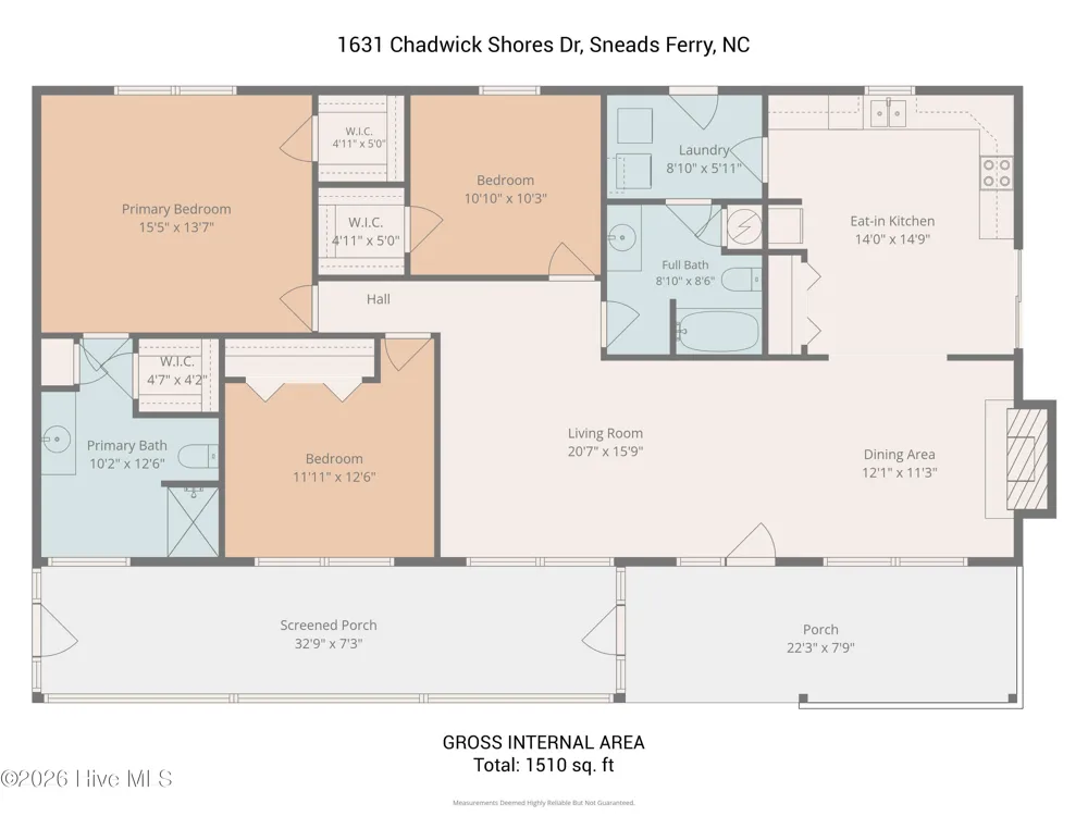 1631 Chadwick Shores Drive Sneads Ferry, NC 28460