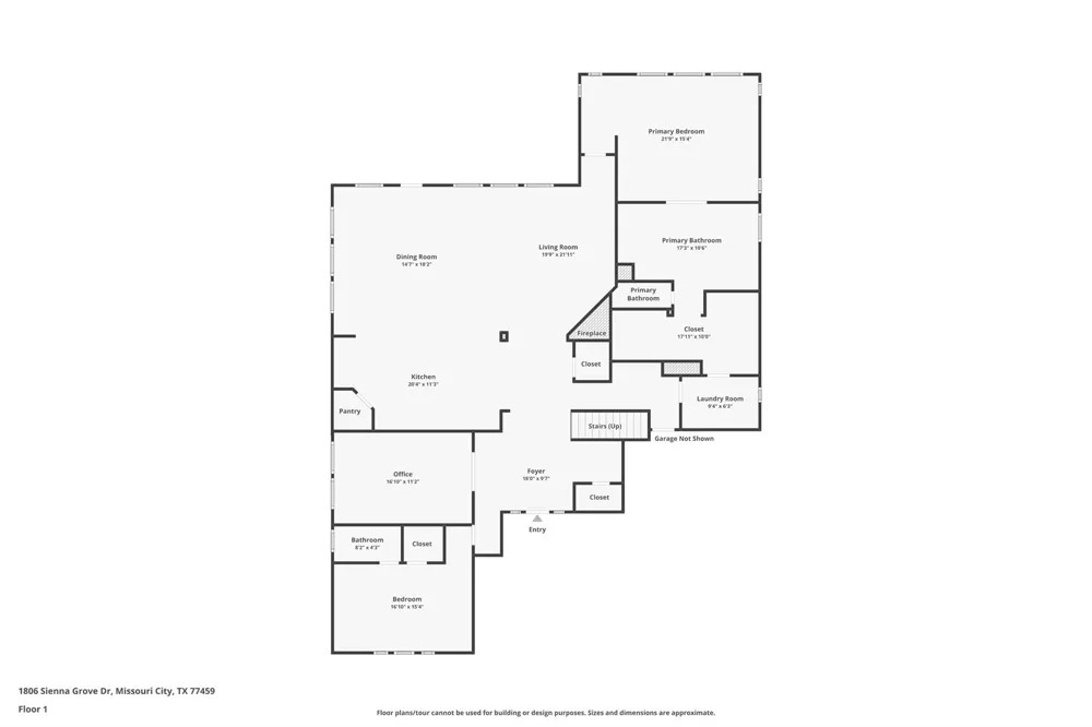 1806 Sienna Grove Drive Missouri City, TX 77459