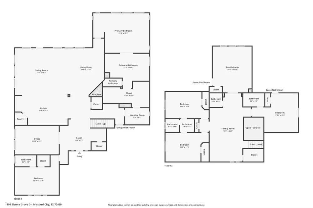 1806 Sienna Grove Drive Missouri City, TX 77459