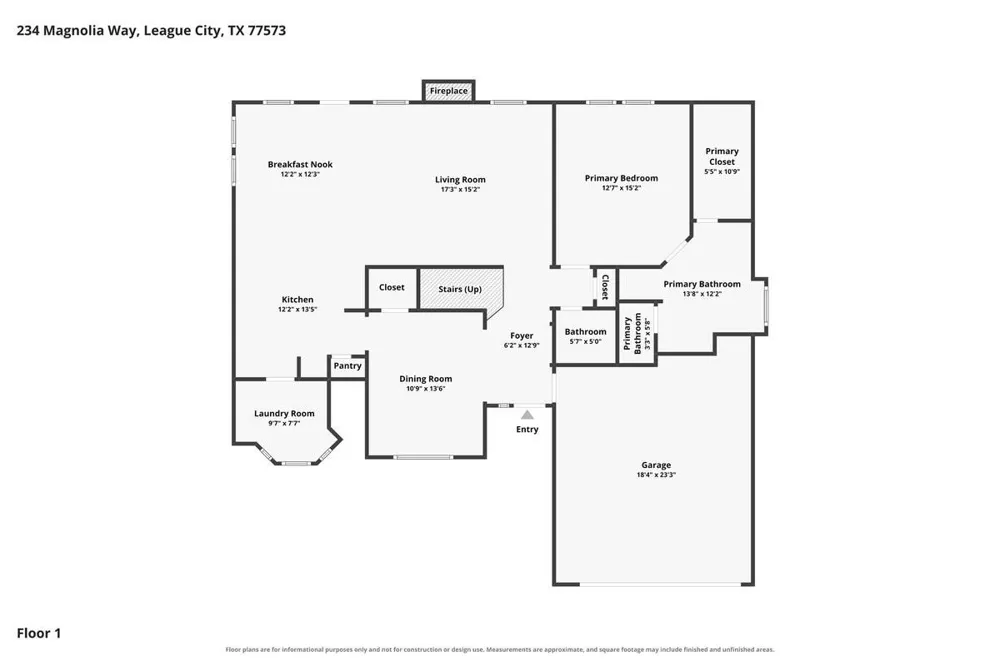 234 Magnolia Way League City, TX 77573
