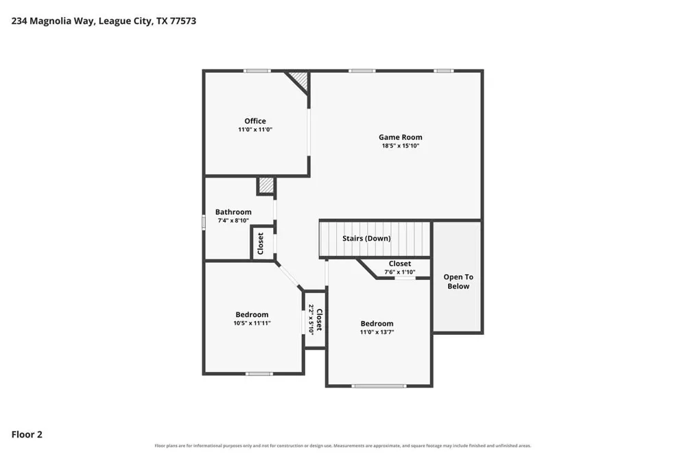 234 Magnolia Way League City, TX 77573
