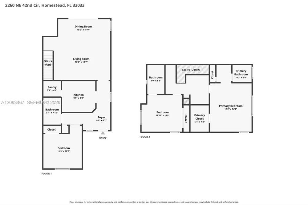 2260 NE 42nd Cir Homestead, FL 33033