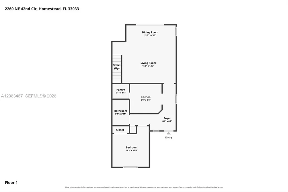 2260 NE 42nd Cir Homestead, FL 33033