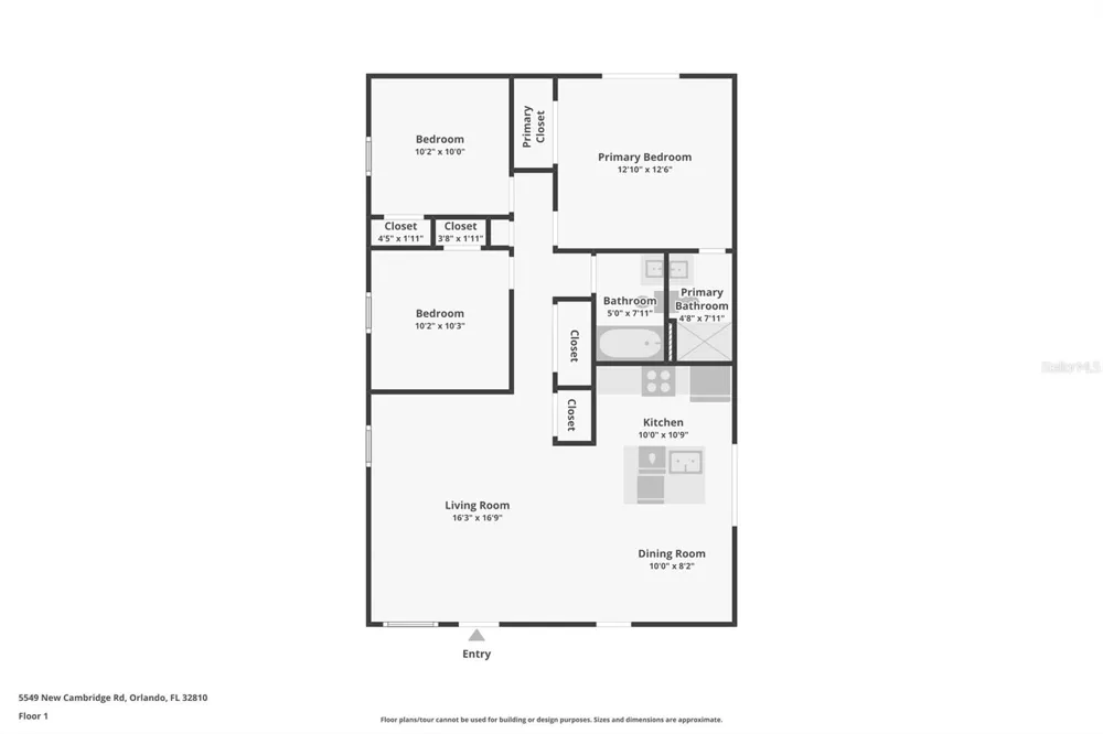 5549 NEW CAMBRIDGE ROAD Orlando, FL 32810