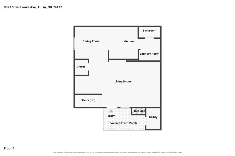 9023 S Delaware Avenue #607 Tulsa, OK 74137