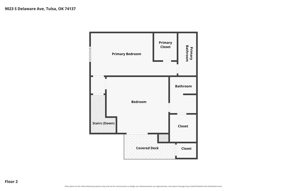 9023 S Delaware Avenue #607 Tulsa, OK 74137