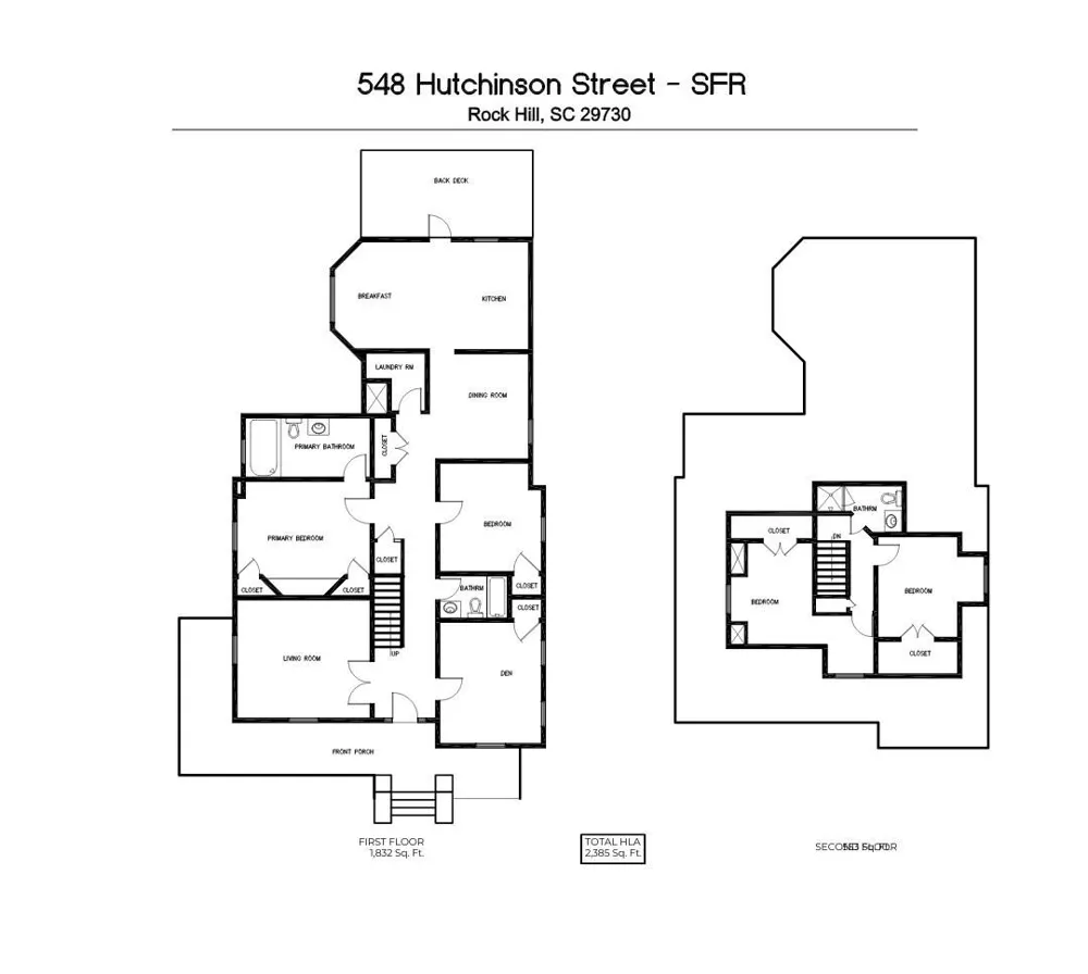548 Hutchinson Street Rock Hill, SC 29730