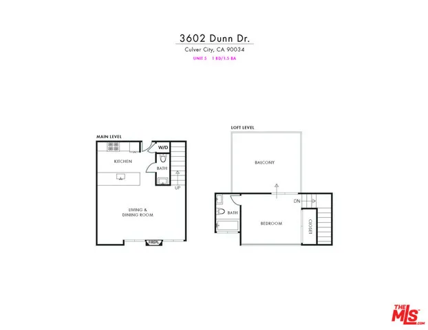 3602 Dunn Drive #5 Los Angeles, CA 90034