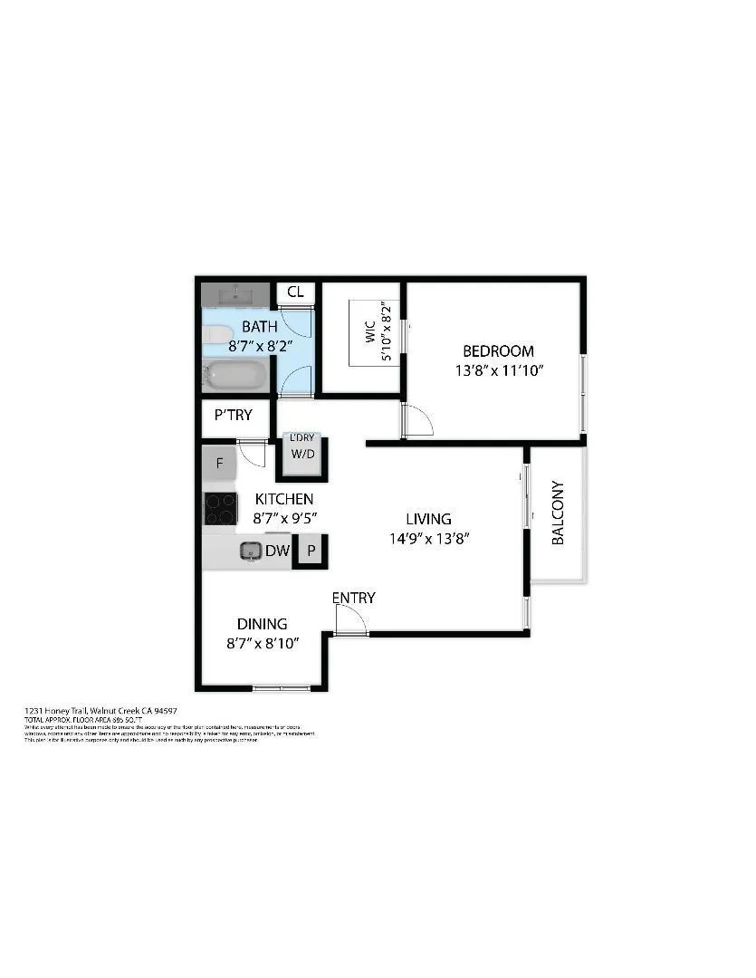 1231 Honey Trail Walnut Creek, CA 94597