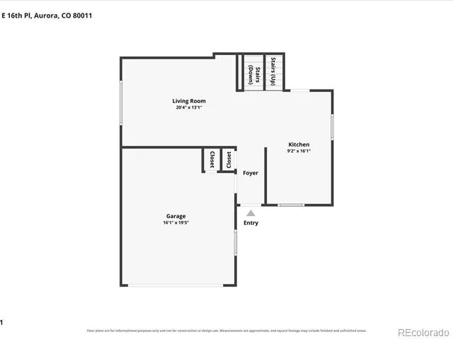 18870 E 16th Place Aurora, CO 80011