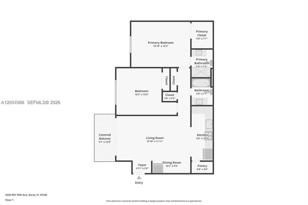 4154 NW 79th Ave #2C Doral, FL 33166