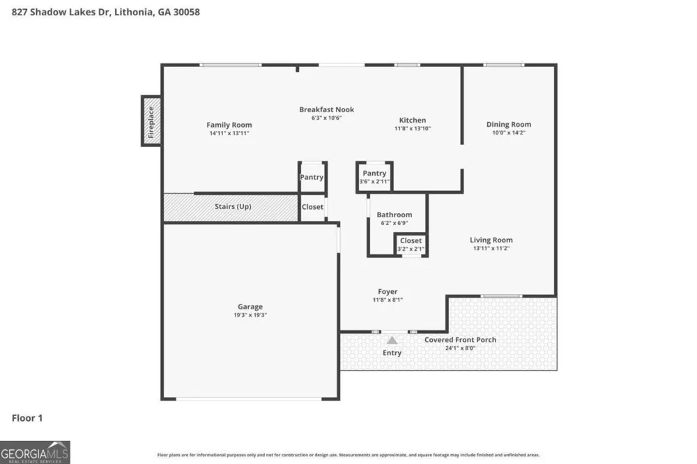 827 Shadow Lake DR Lithonia, GA 30058
