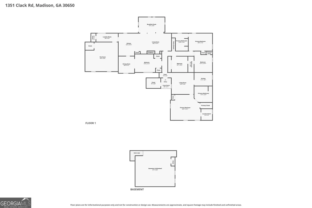 1351 Clack RD Madison, GA 30650
