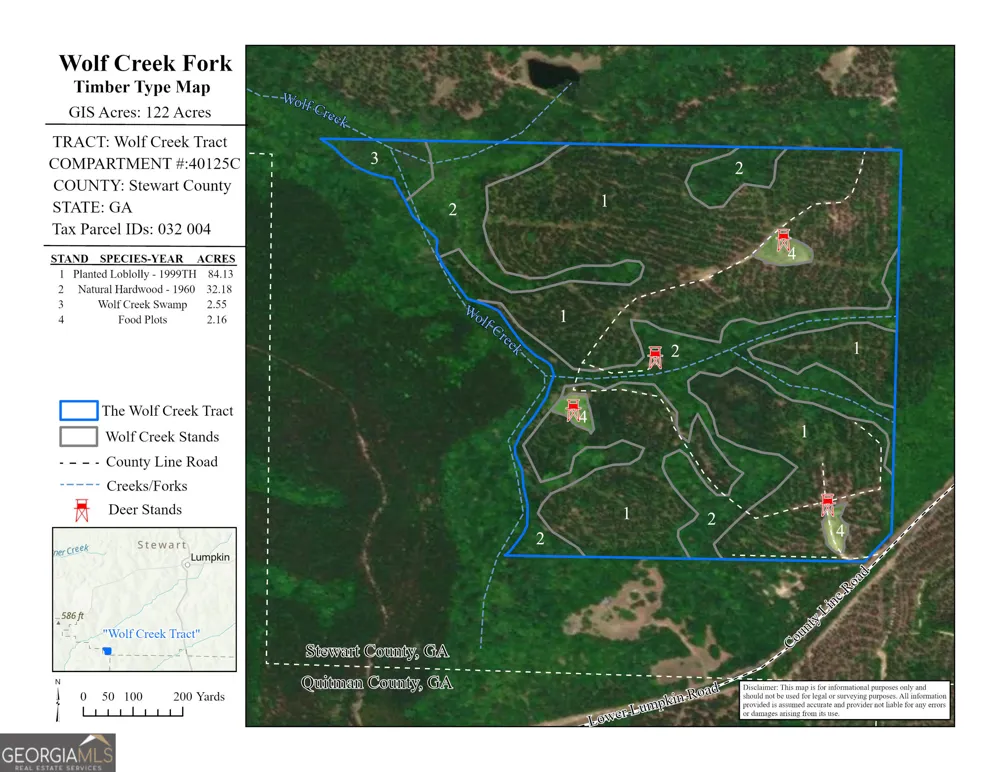 195 County Line RD Lumpkin, GA 31815