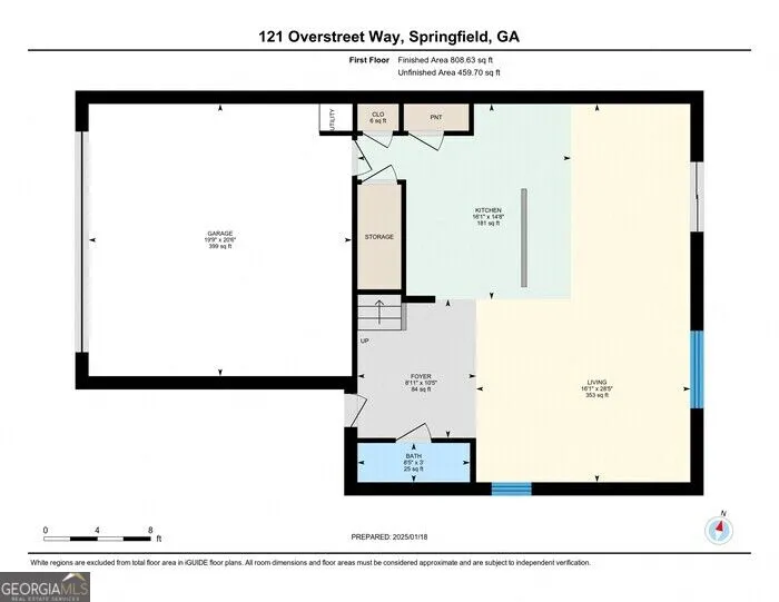 121 Overstreet WAY Springfield, GA 31329
