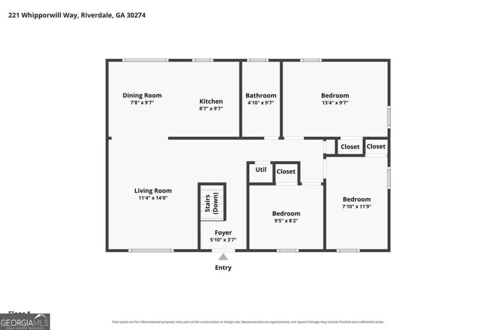221 Whipporwill WAY Riverdale, GA 30274