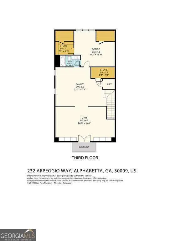 232 Arpeggio WAY Alpharetta, GA 30009