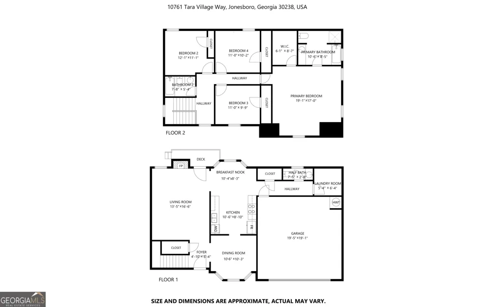 10761 Tara Village WAY Jonesboro, GA 30238