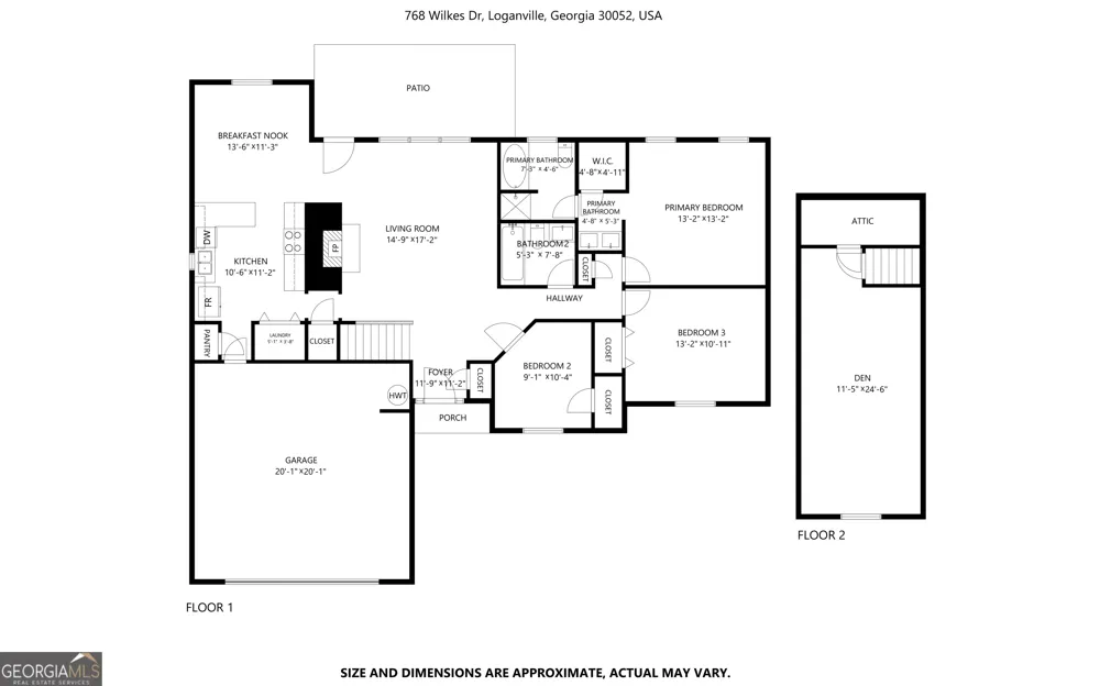 768 Wilkes DR Loganville, GA 30052