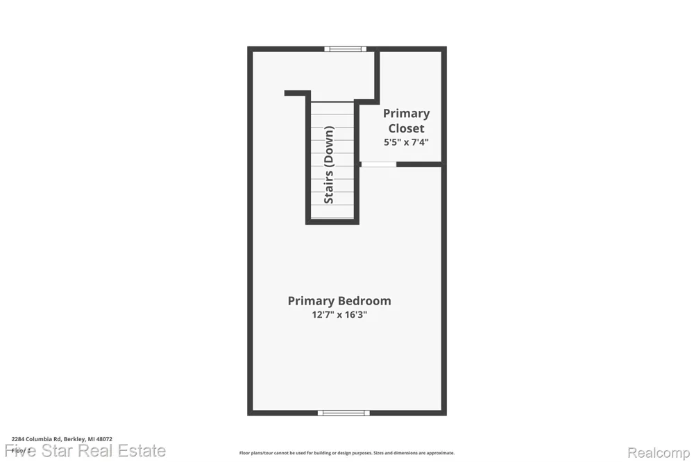 2284 Columbia Road Berkley City, MI 48072