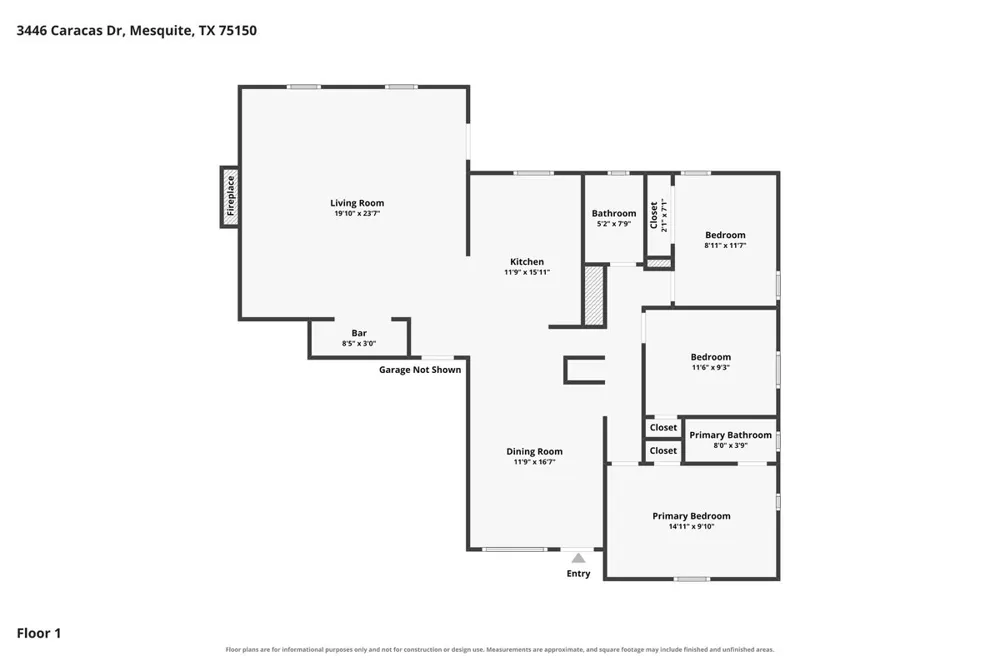 3446 Caracas Drive Mesquite, TX 75150