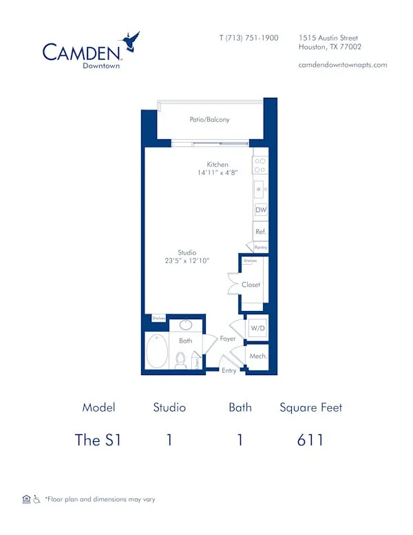 1515 Austin Street #1-115 Houston, TX 77002