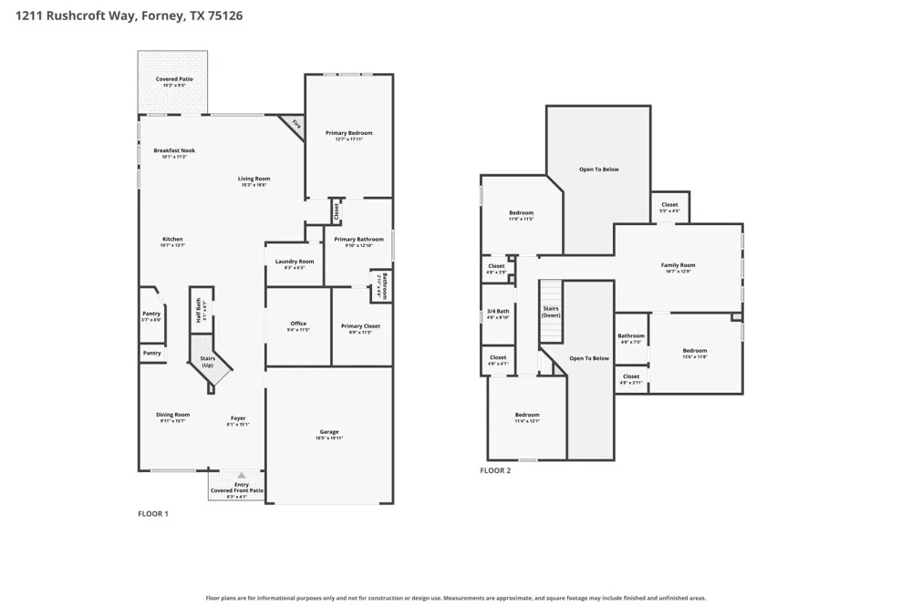 1211 Rushcroft Way Forney, TX 75126