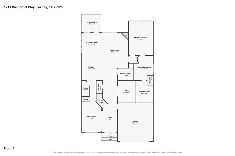 1211 Rushcroft Way Forney, TX 75126