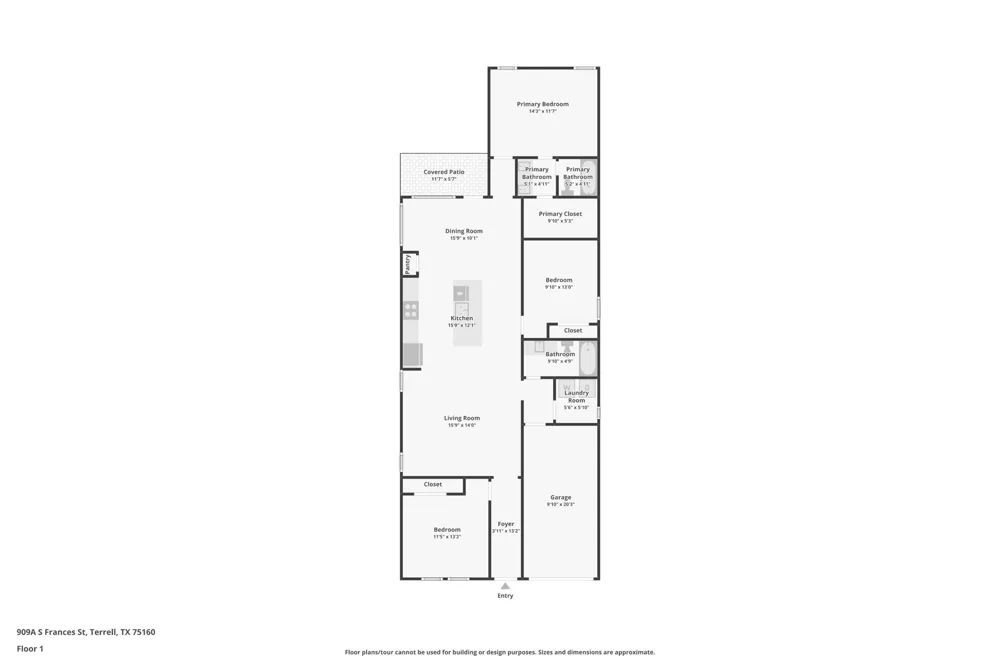 909 S Frances Street #A Terrell, TX 75160