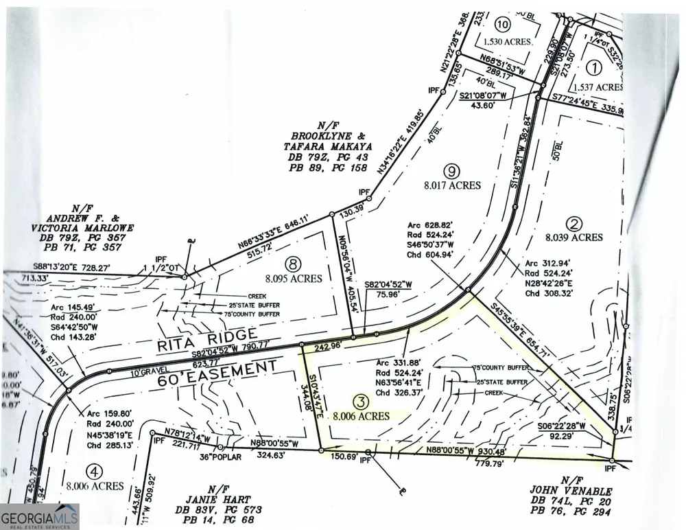 LOT #3 Rita RDG Jefferson, GA 30549