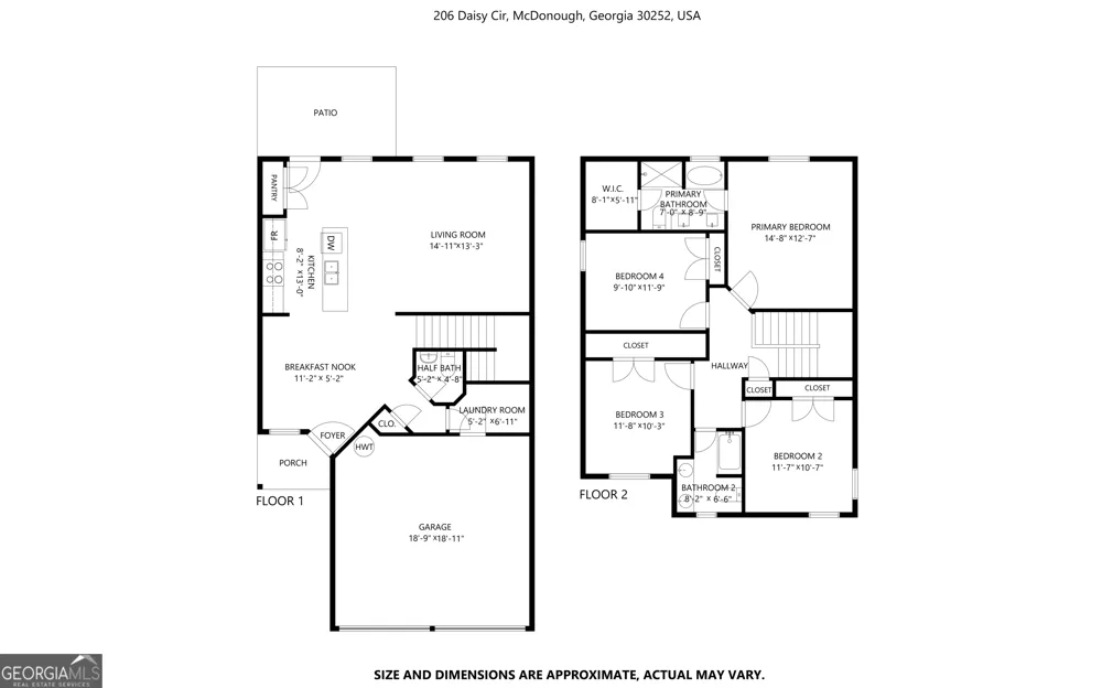 206 Daisy CIR McDonough, GA 30252