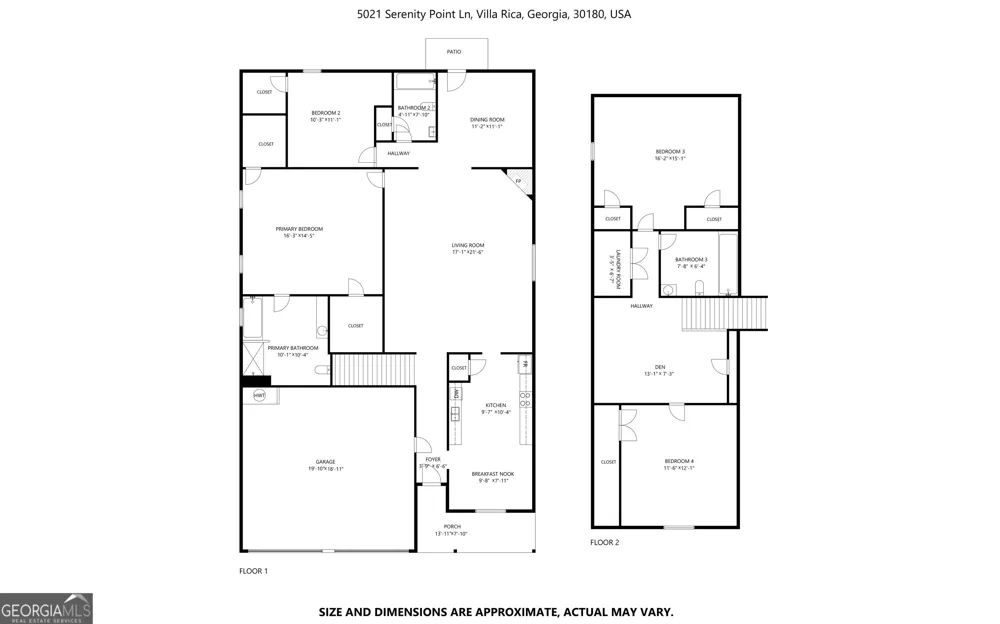 5021 Serenity Point LN Villa Rica, GA 30180