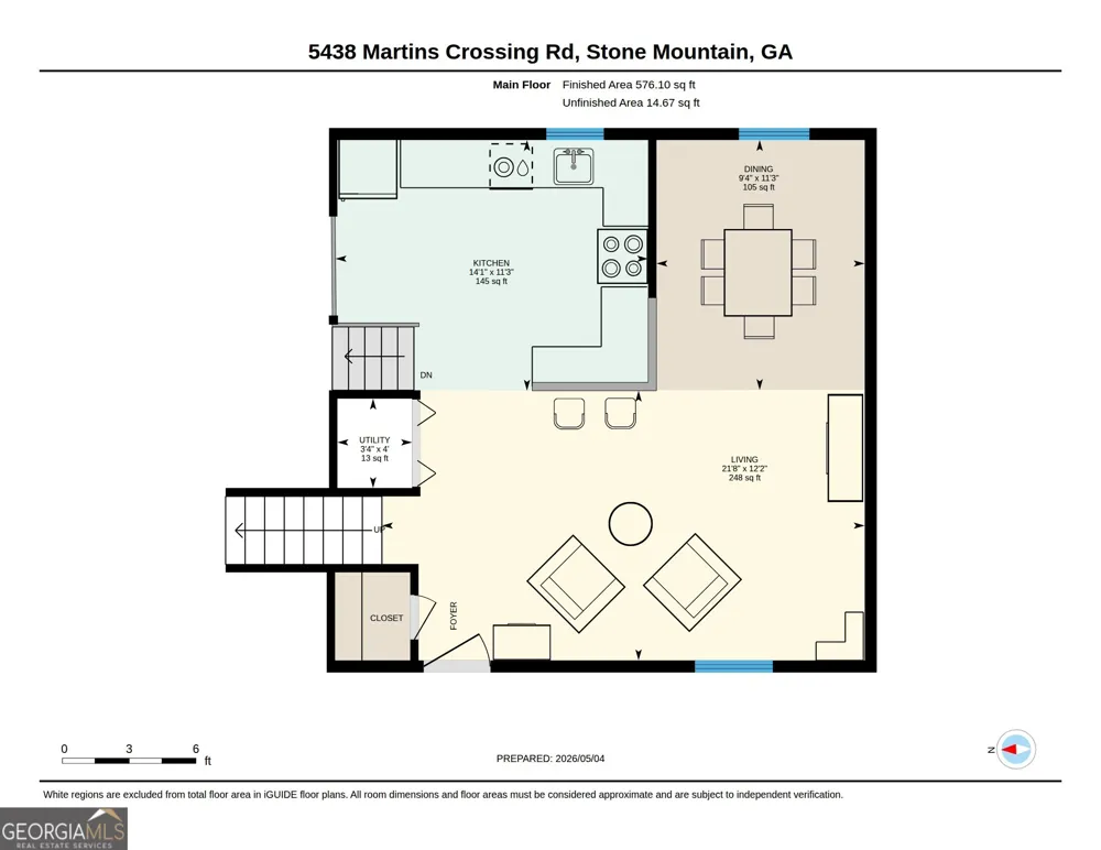 5438 Martins Crossing RD Stone Mountain, GA 30088